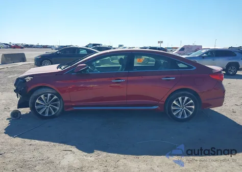 2015 Hyundai Sonata Sport из США, поврежденный, VIN 5NPE34AF3FH059871